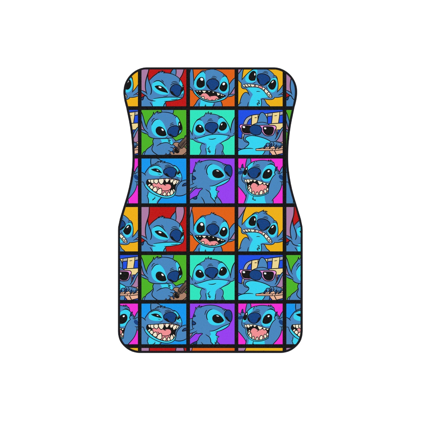 626 Stitch Print Car Mats (2x Front)
