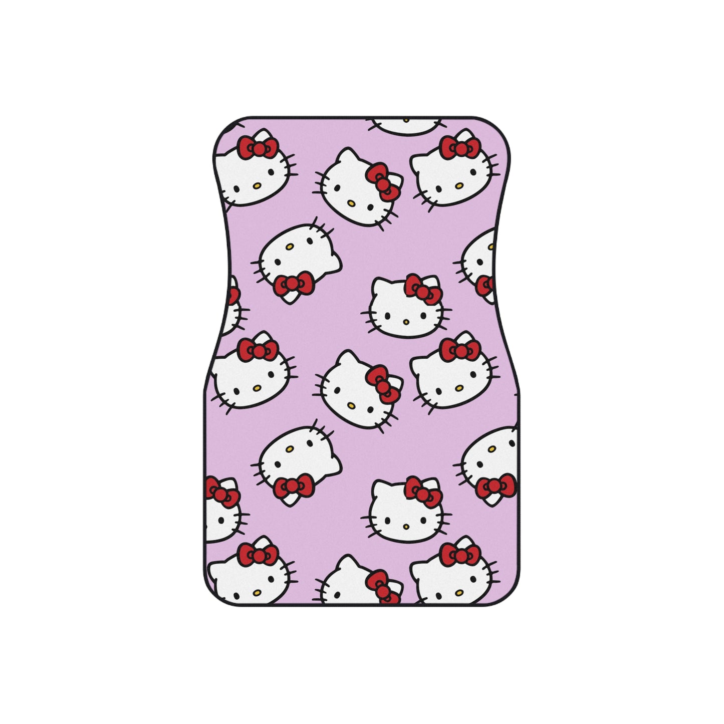 Pink Kitty Car Mats (2x Front)