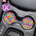 Wildflower Car Coasters