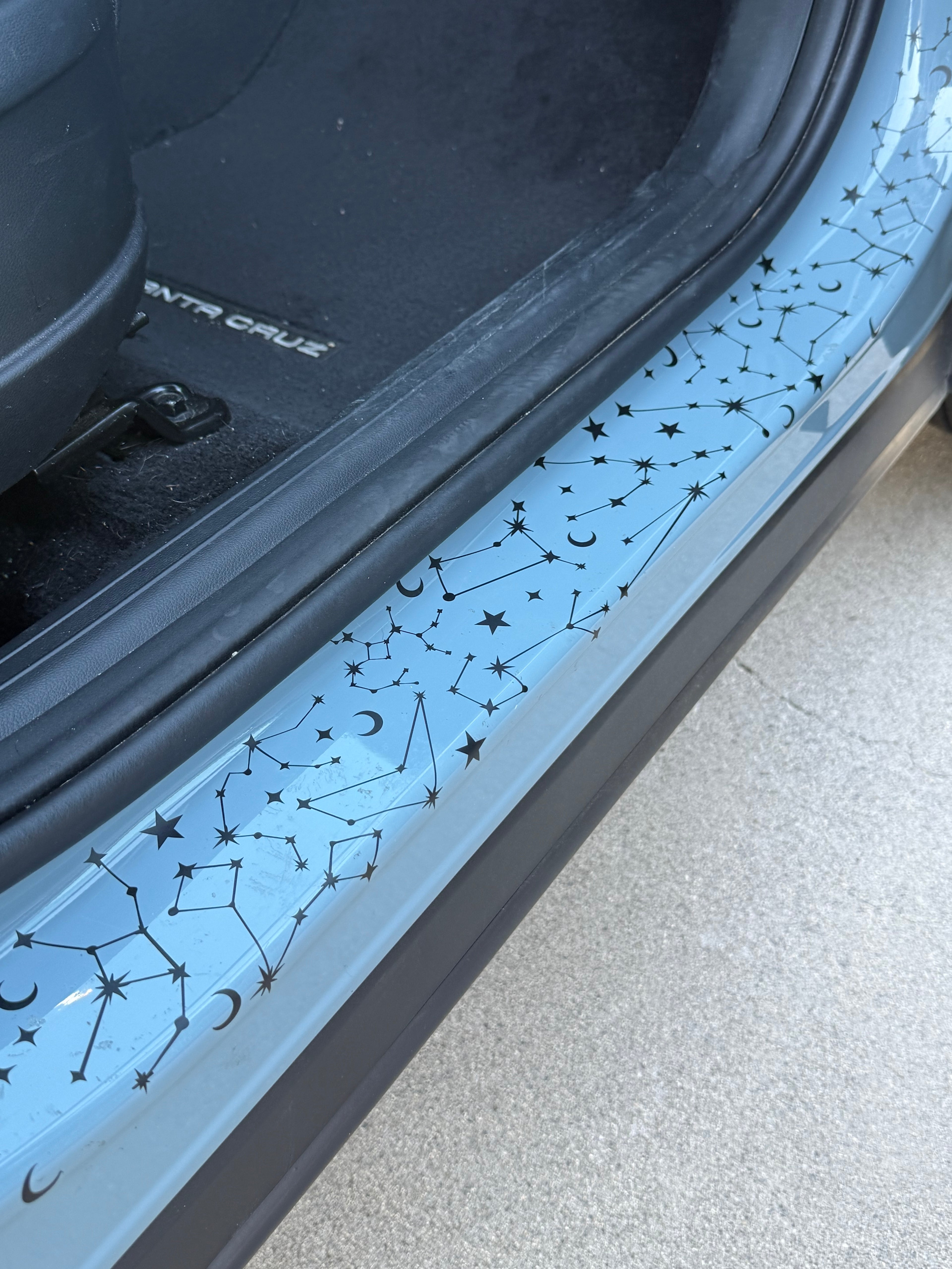 Constellation Door Jamb Decal Panels