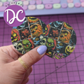 Monster Mash Car Coasters