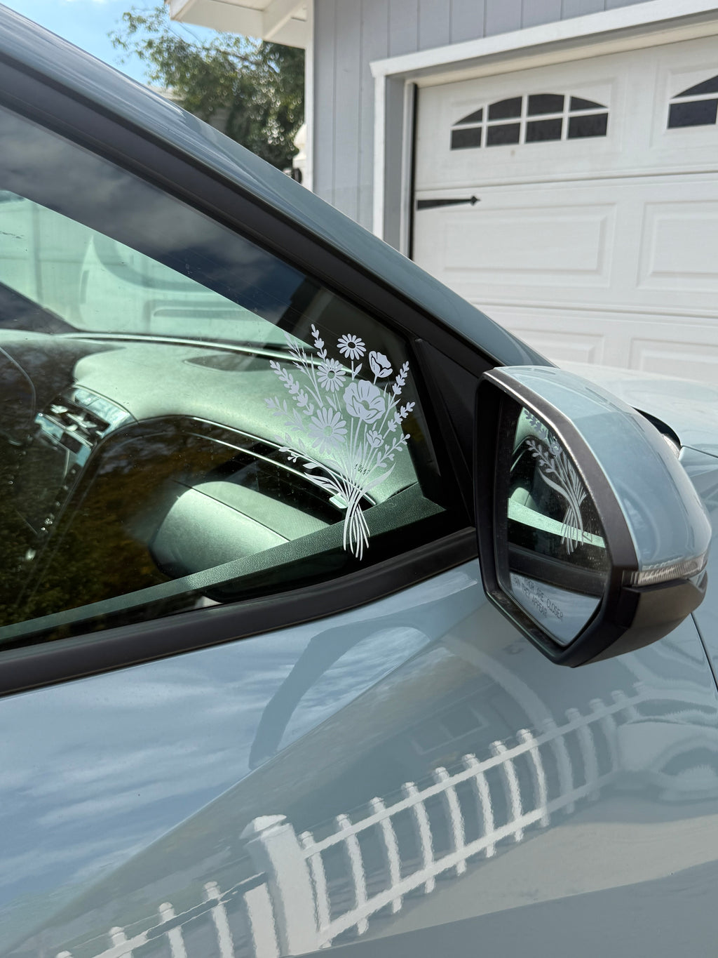 Wildflower Bouquet Car Decal