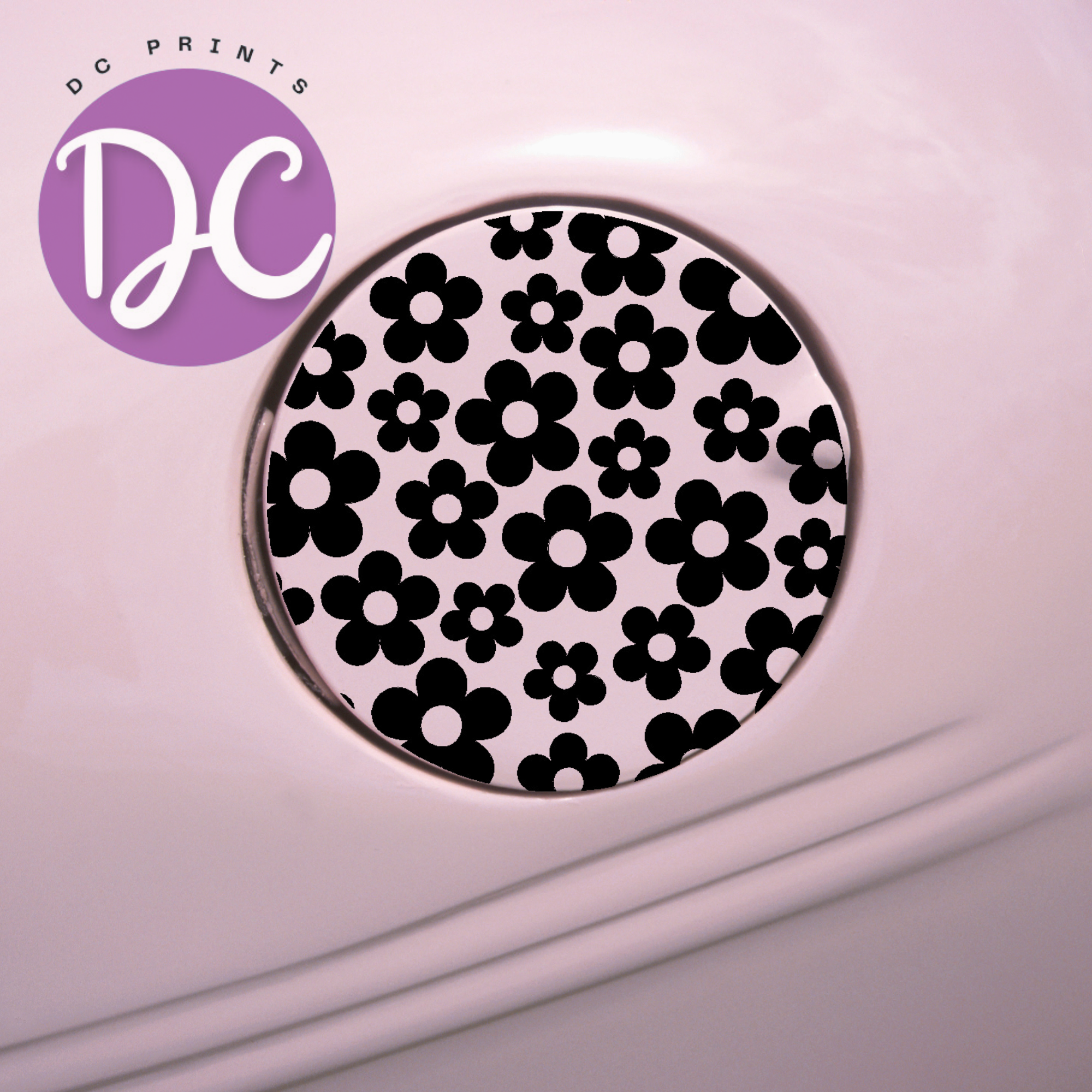 Daisy Gas Tank Door Car Decal