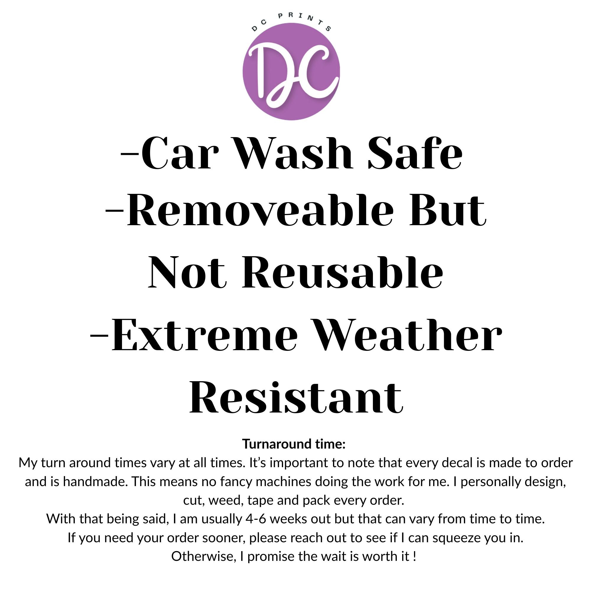 Probably Reading Smut Bookish Car Decal