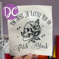 Just A Little Ray Of Pitch Black Car Decal