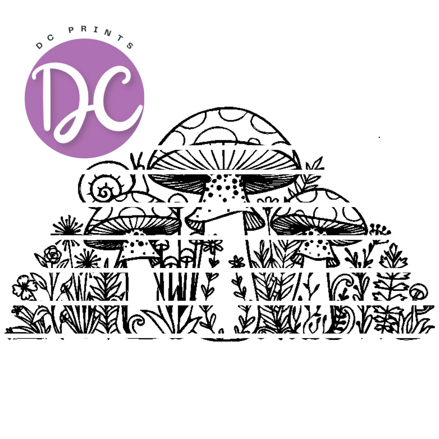 Mushroom Garden Digital Download (Personal Use Only)