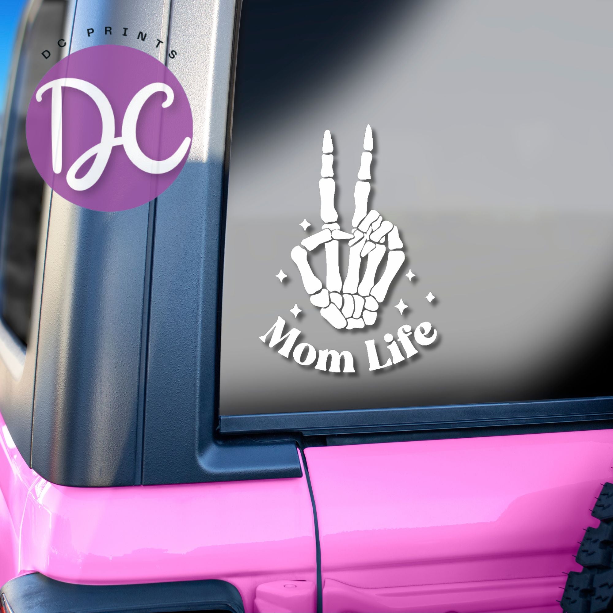 Mom Life Car Decal