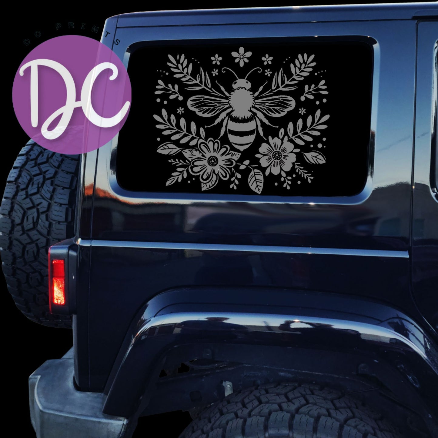 Bee Car Decal