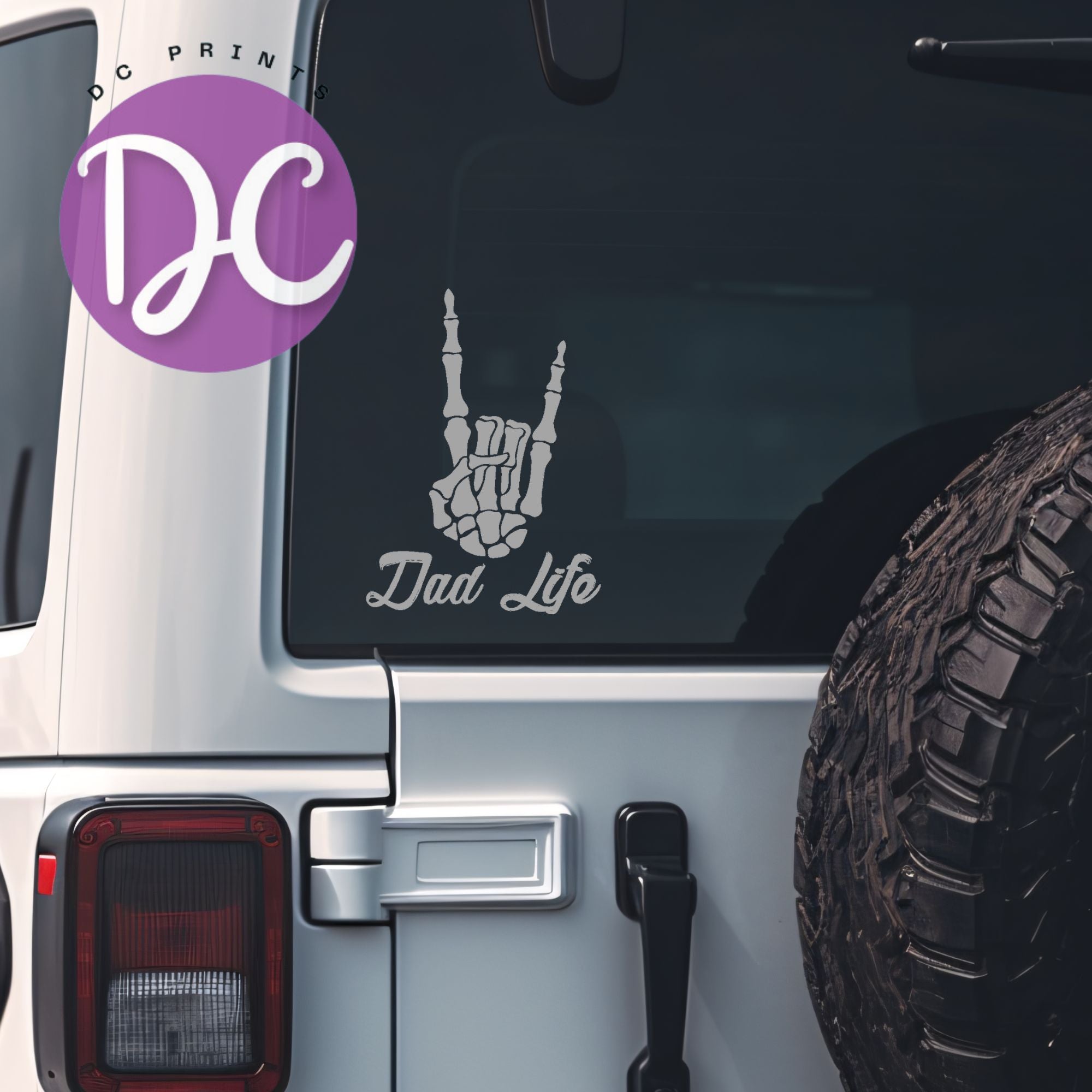 Dad Life Car Decal