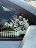 Wildflower Bouquet Car Decal