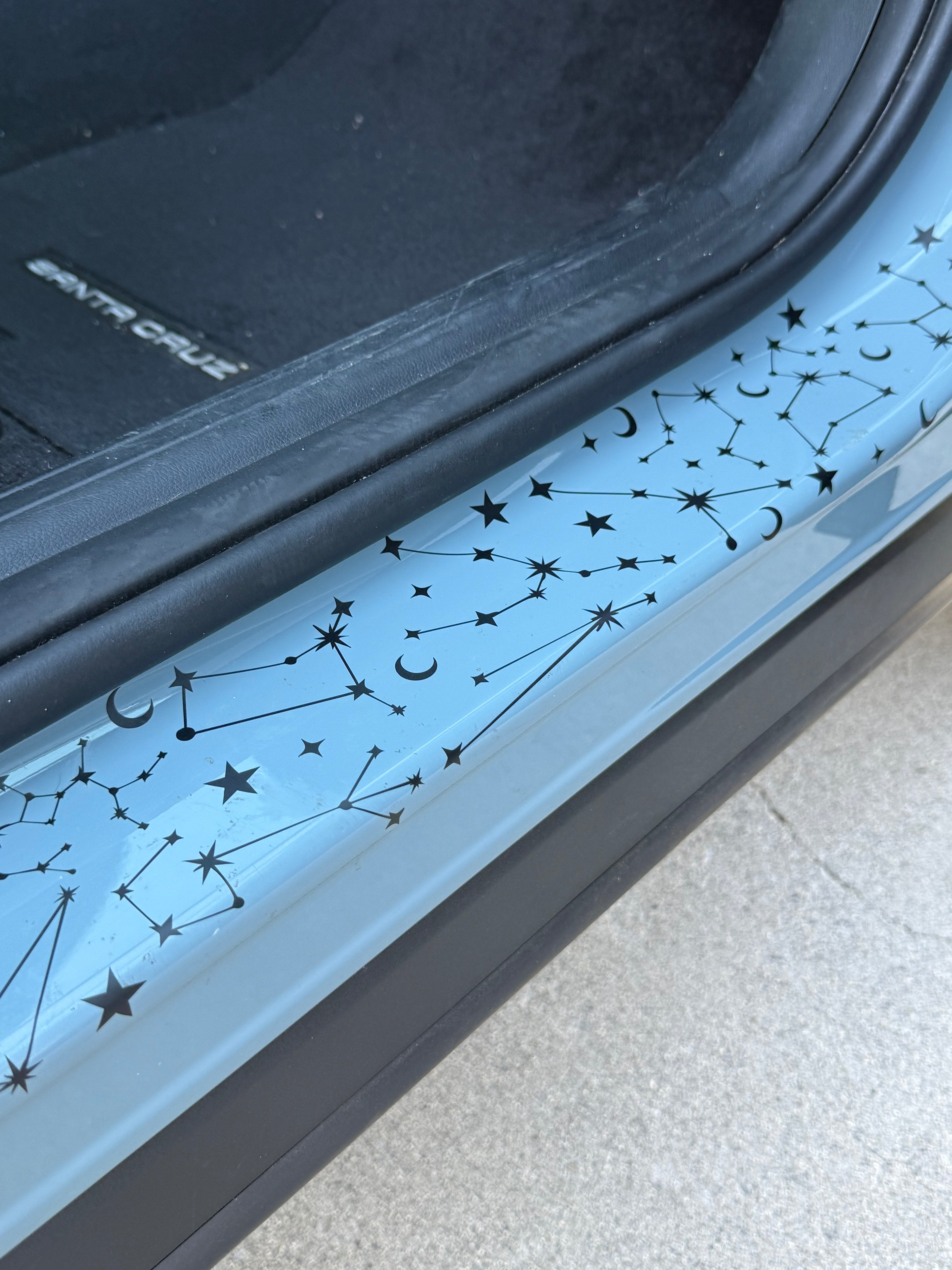 Constellation Door Jamb Decal Panels