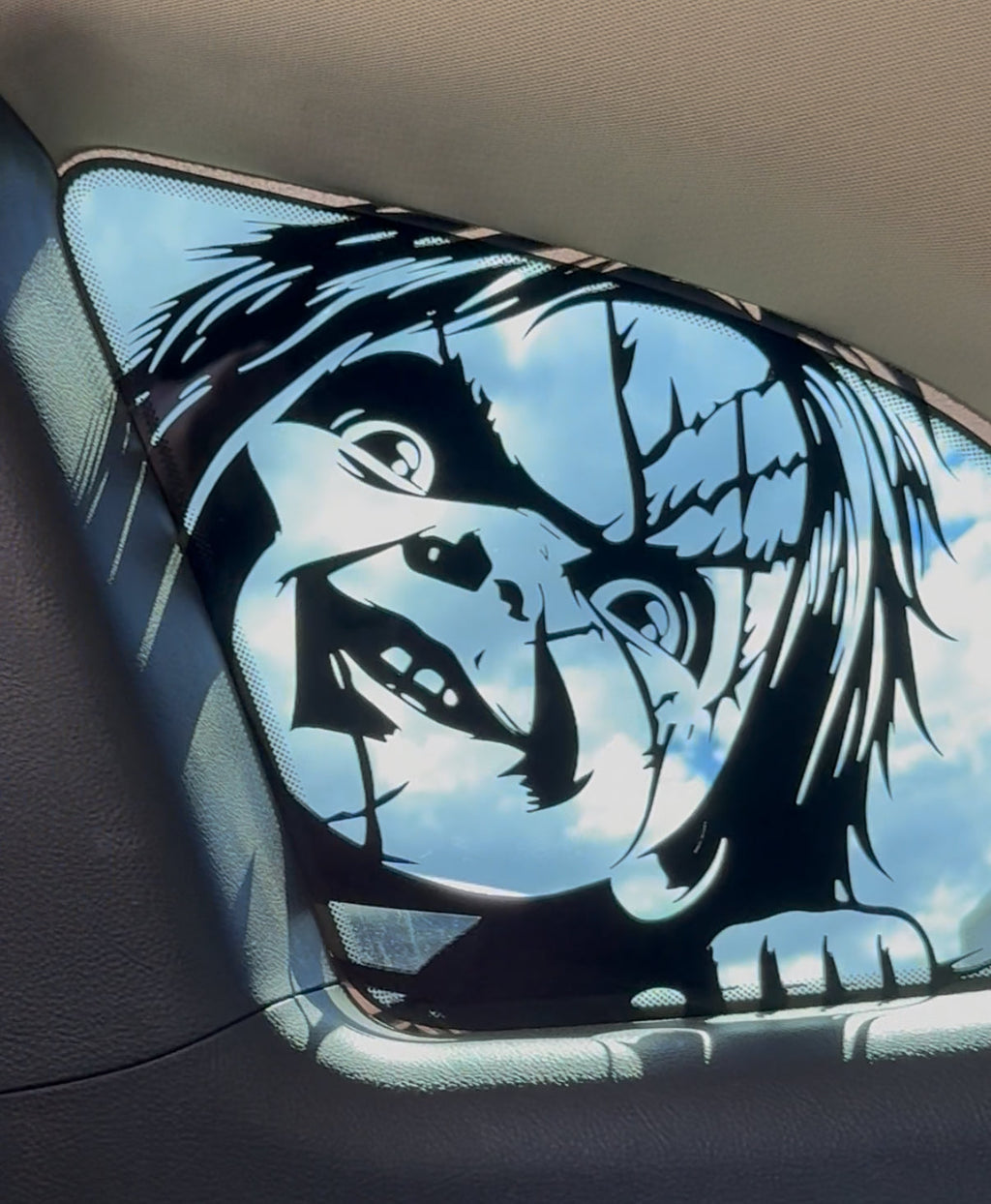 Chucky Car Window Decal