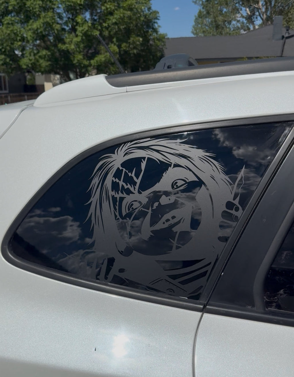 Chucky Car Window Decal