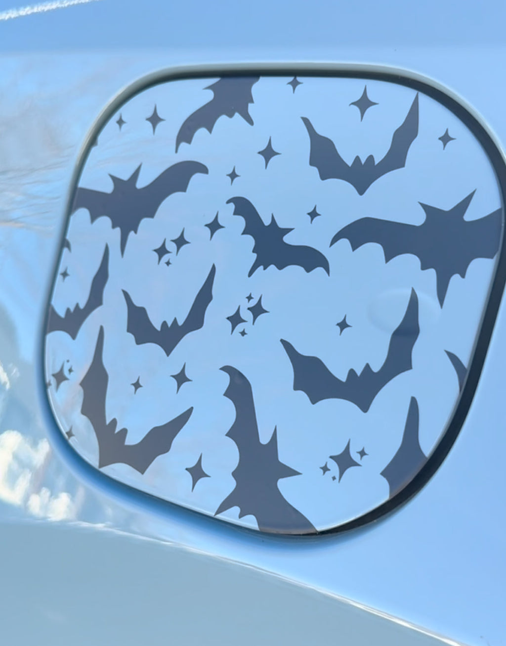 Twinkle Bats Gas Tank Door Car Decal