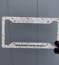 Somebody’s mean ass sister license plate frame