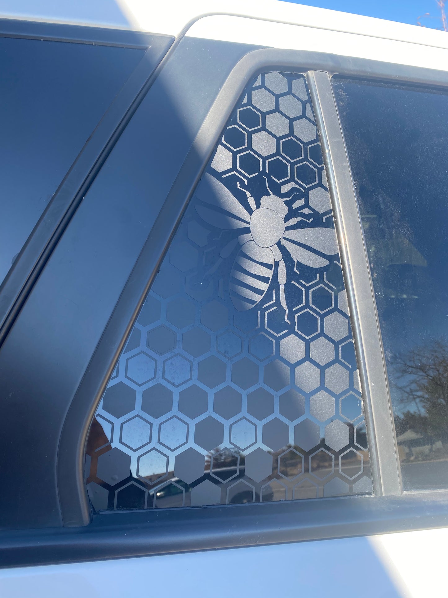 Honeycomb Full Coverage Car Decal