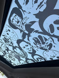 Horror Characters Sun Roof Car Decal