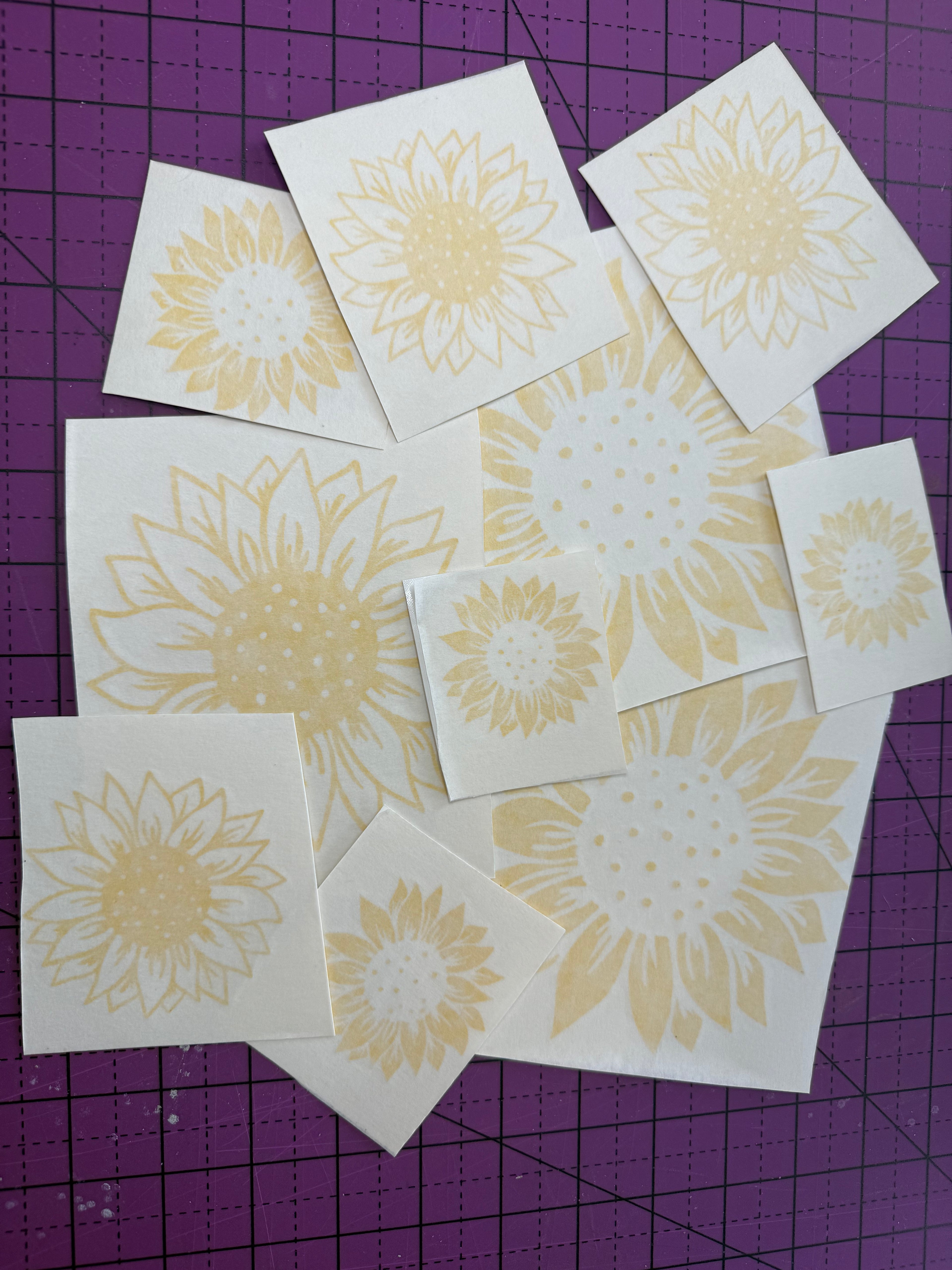 Sunflower Decal Pack