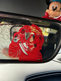 Chucky Rearview Mirror Car Decal (pack of 3)