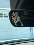 Apparition Ghost Rearview Mirror Car Decal (pack of 4)