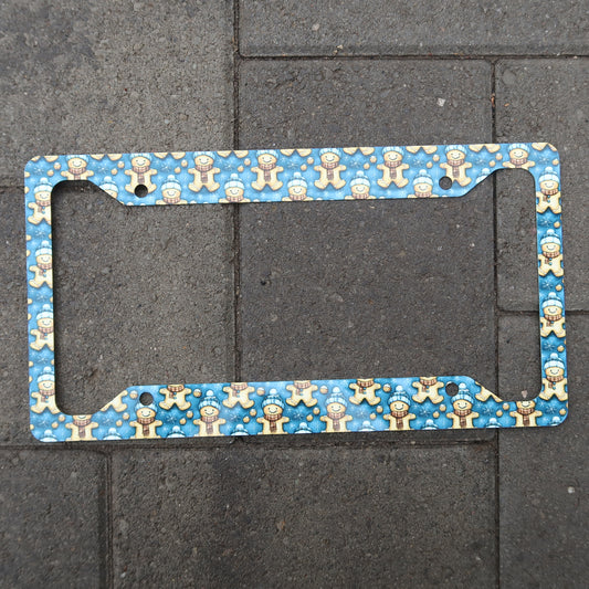 Gingerbread Man license plate frame