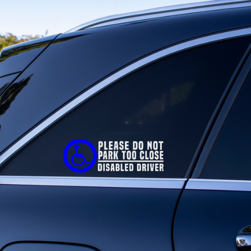 Disabled Driver Car Decal