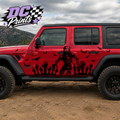 Zombie Outbreak Car Decal Kit