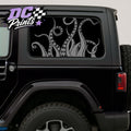 Octopus Tentacles Car Decal