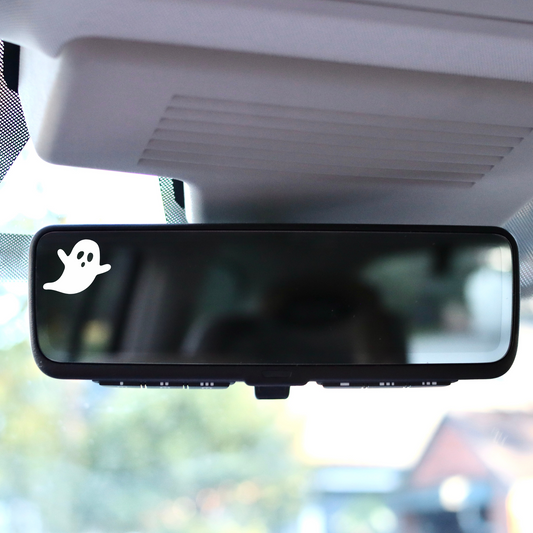 Ghost Rearview Mirror Car Decal