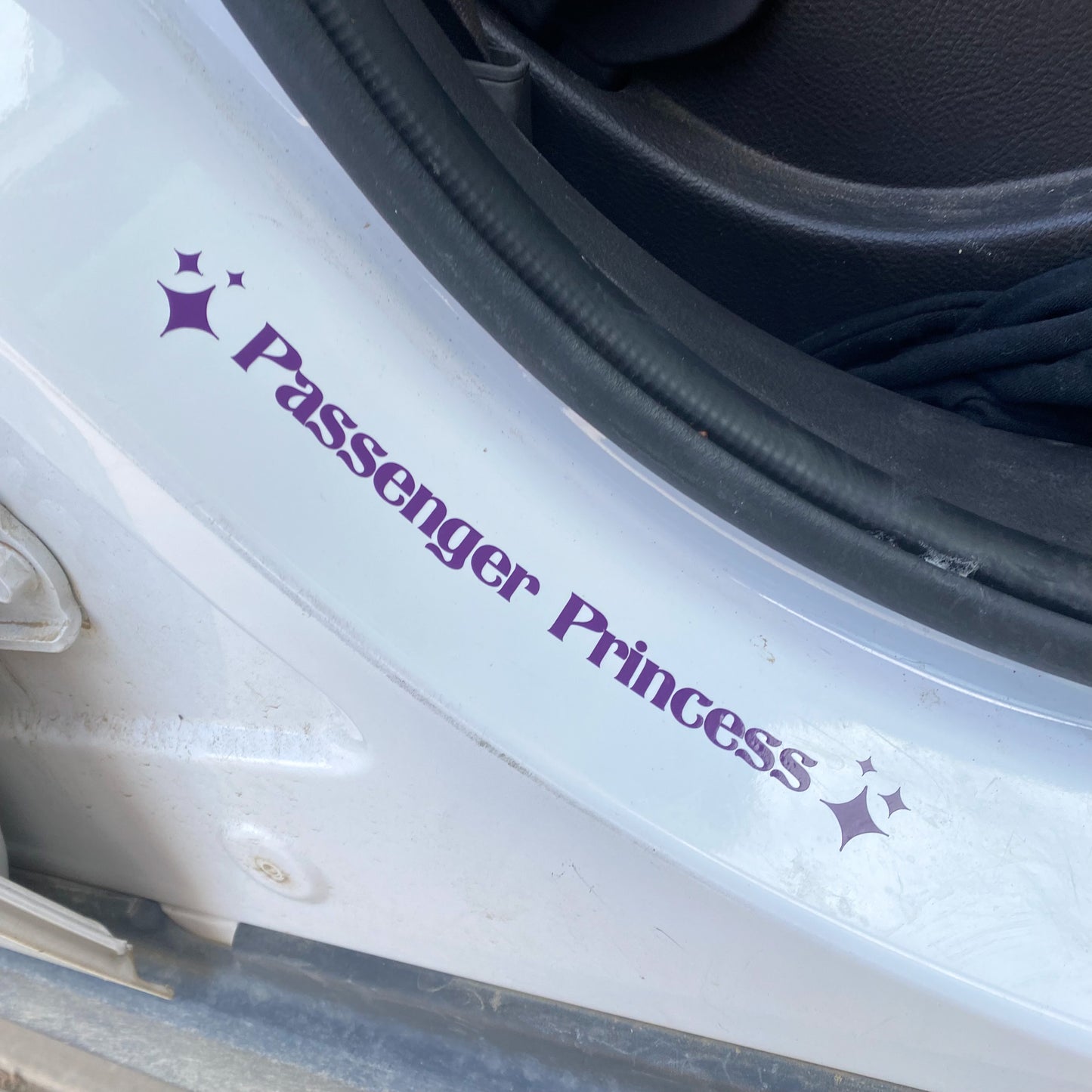 Passenger Princess Car Decal