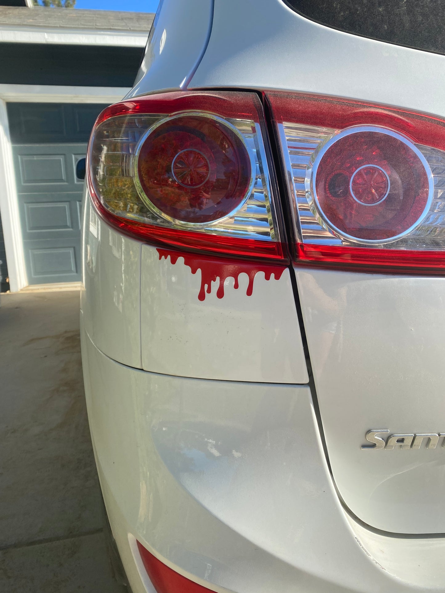 Blood Drip Halloween Car Decal (set of 2)