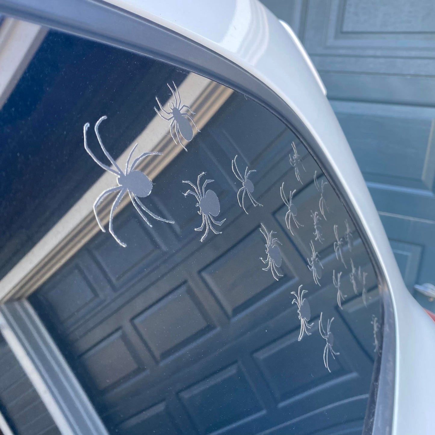 Spiders Halloween Car Decal